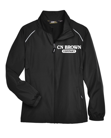 C.N. Brown Co. - 78183 Ash City - Core 365 Ladies' Motivate Unlined Lightweight Jacket, Black