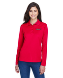 C.N. Brown Energy - 78192 Ash City - Core 365 Ladies' Pinnacle Performance Long-Sleeve Piqué Polo