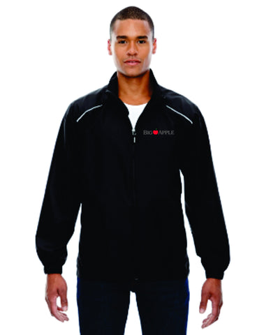 Big Apple - 88183 Ash City - Core 365 Men's Motivate Unlined Lightweight Jacket, Black