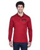 C.N. Brown Co. - 88192 Ash City - Core 365 Men's Pinnacle Performance Long-Sleeve Piqué Polo