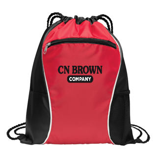 C.N. Brown Co. - BG613 Port Authority® Fast Break Cinch Pack, Red/Black