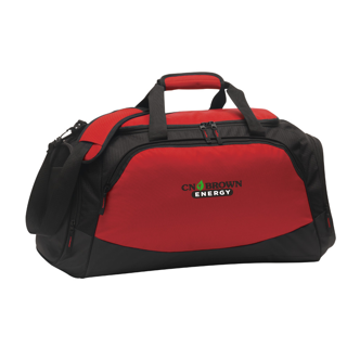 C.N. Brown Energy - BG801 - Port Authority® Medium Active Duffel - Red/Black