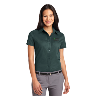 C.N. Brown Energy - L508 Port Authority® Ladies Short Sleeve Easy Care Shirt.