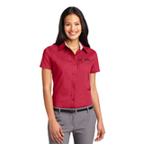 Big Apple - L508 Port Authority® Ladies Short Sleeve Easy Care Shirt.