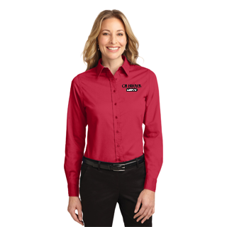 C.N. Brown Co. - L608 Port Authority® Ladies Long Sleeve Easy Care Shirt.