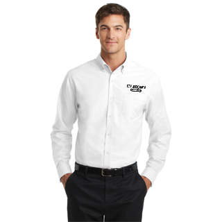 C.N. Brown Co. - S658 Port Authority® SuperPro™ Oxford Shirt - White