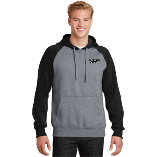 C. N. Brown Co. - ST267 - Sport-Tek® Raglan Colorblock Pullover Hooded Sweatshirt