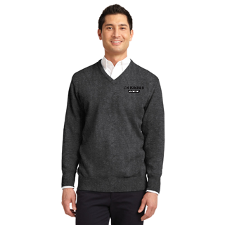 C. N. Brown Co. - SW300 Port Authority® Value V-Neck Sweater, Charcoal